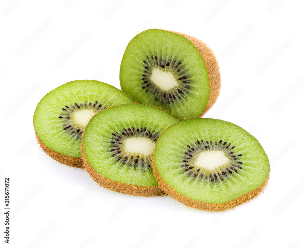 Fototapeta premium Kiwi fruit isolated on white background