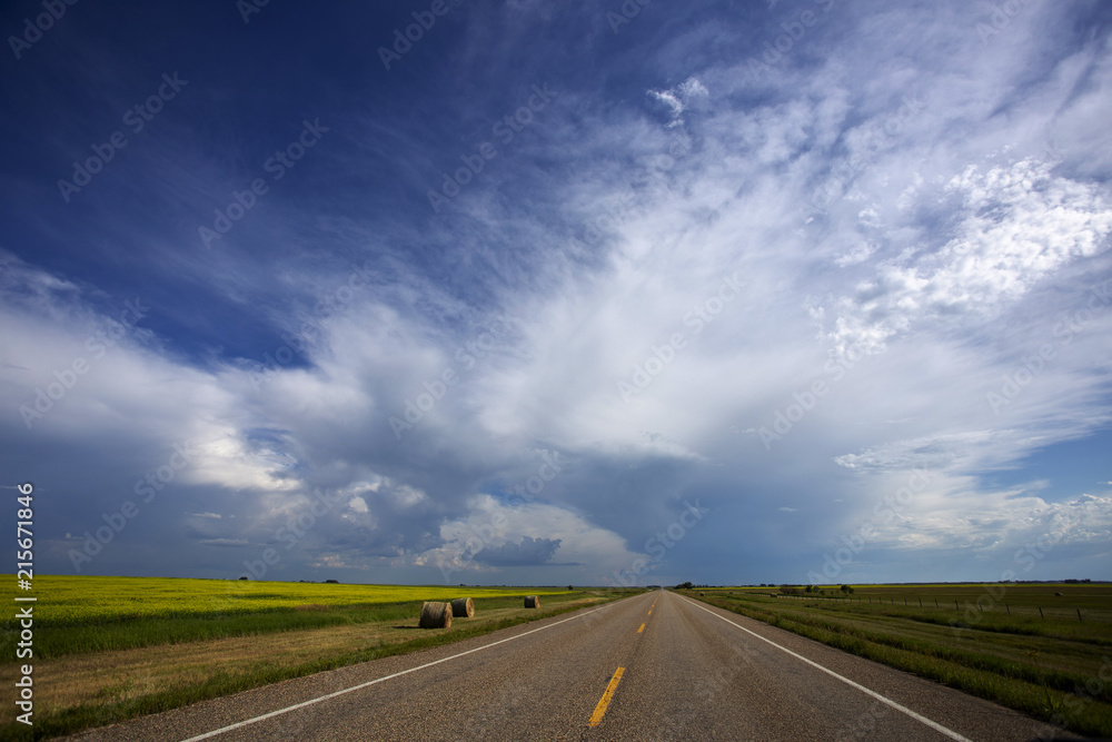 Fototapeta premium Prairie Storm Clouds