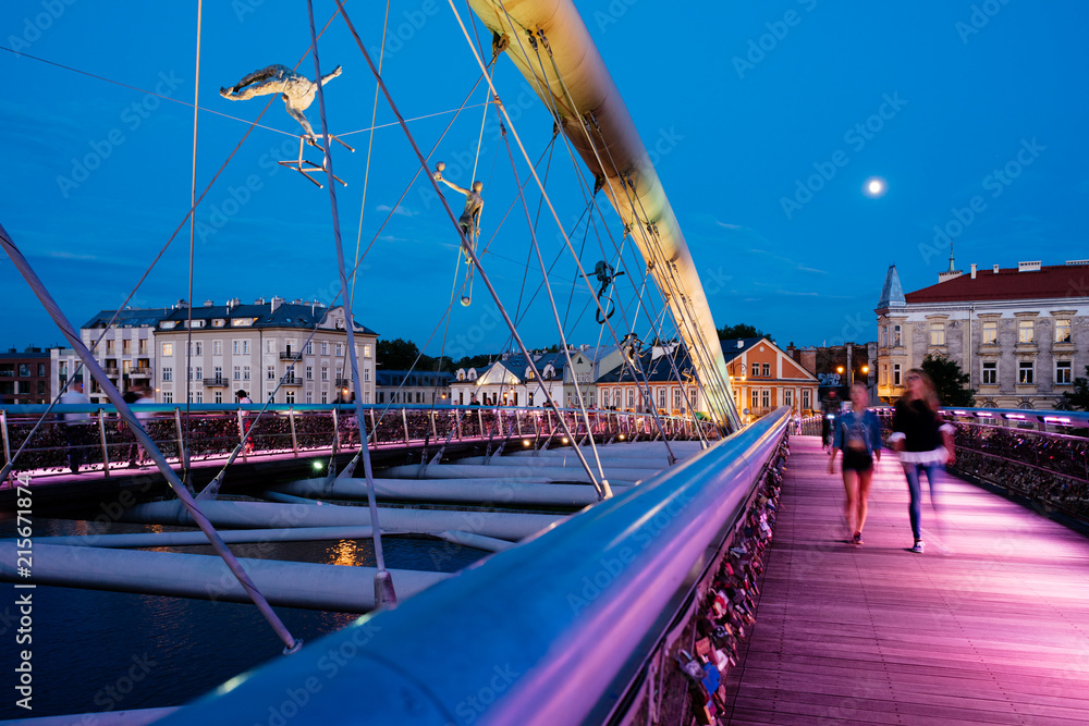 Obraz premium The building of the Centre for Documentation of the Art of Tadeusz Kantor CRICOTEKA in Krakow, Poland