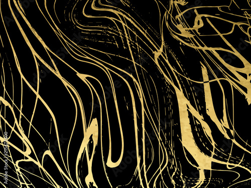 Gold, black, white marble template,  covers design, marble textu