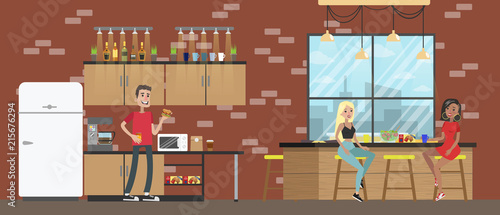 Design studio kitchen interior