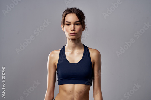 sport woman fitness portrait