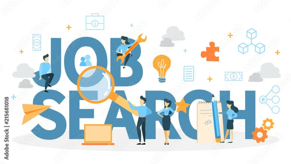 Job search concept Job search concept