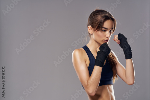 woman boxing sport © SHOTPRIME STUDIO