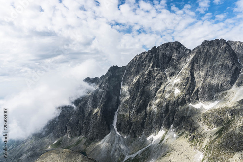 Obraz na płótnie View from Mala Vysoka in Slovakian Tatras w salonie