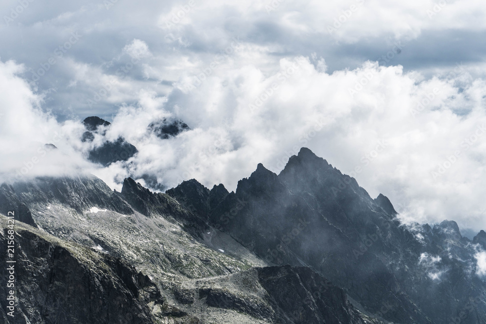 View from Mala Vysoka in Slovakian Tatras