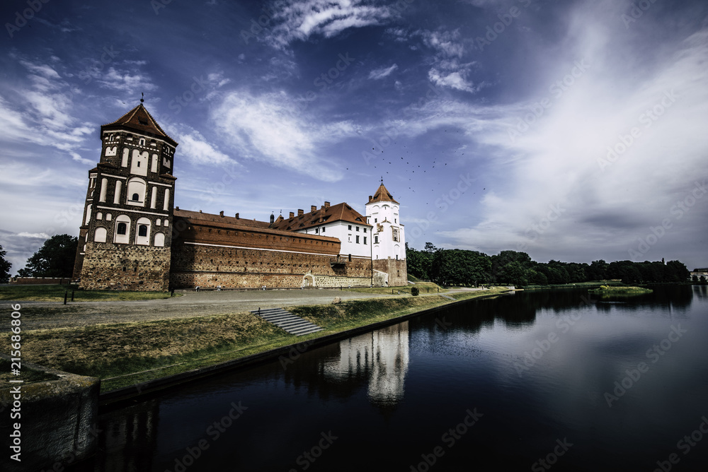 Old castle in Belarus