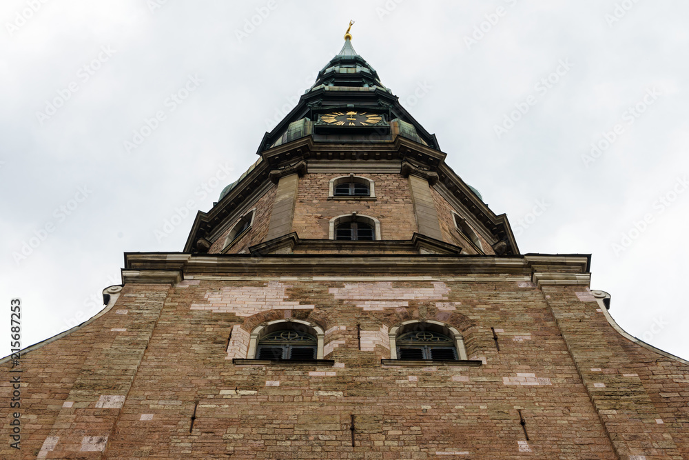 Bell Tower of Cathedral, Dome of Riga, Latvia, July 25, 2018
