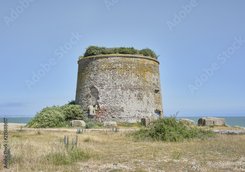 Martello Tower near Eastbourne, East Sussex