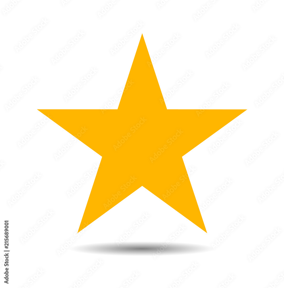 Star icon vector. Classic rank isolated. Trendy flat favorite design. Star web site pictogram, mobile app Star icon vector. Classic rank isolated. Trendy flat favorite design. Star web site pictogram, mobile app