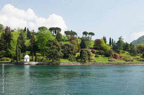 Lake Como garden landscape