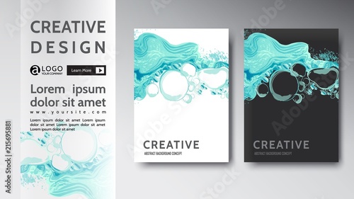 Template Mock-up water pattern