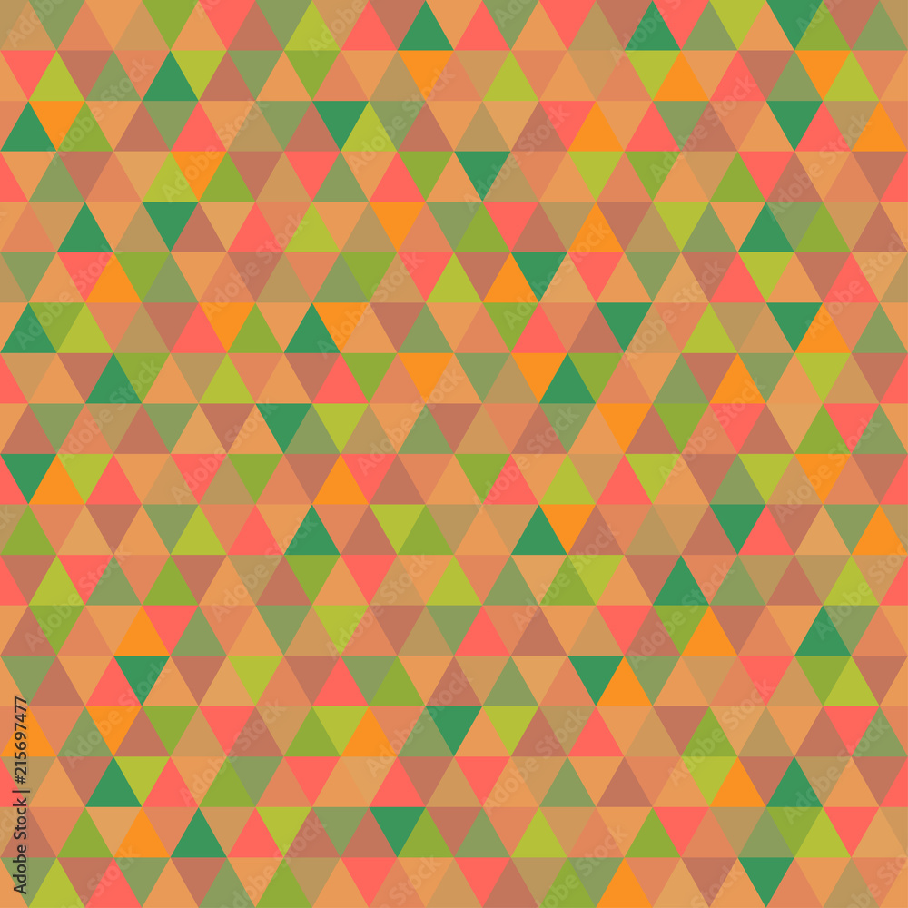 Seamless triangle pattern. Pretty colors. Abstract geometric wallpaper of the surface. Cute background. Print for polygraphy, posters, t-shirts and textiles. Beautiful texture. Doodle for design Seamless triangle pattern. Pretty colors. Abstract geometric wallpaper of the surface. Cute background. Print for polygraphy, posters, t-shirts and textiles. Beautiful texture. Doodle for design