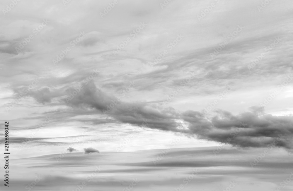 Obraz premium Grey storm clouds