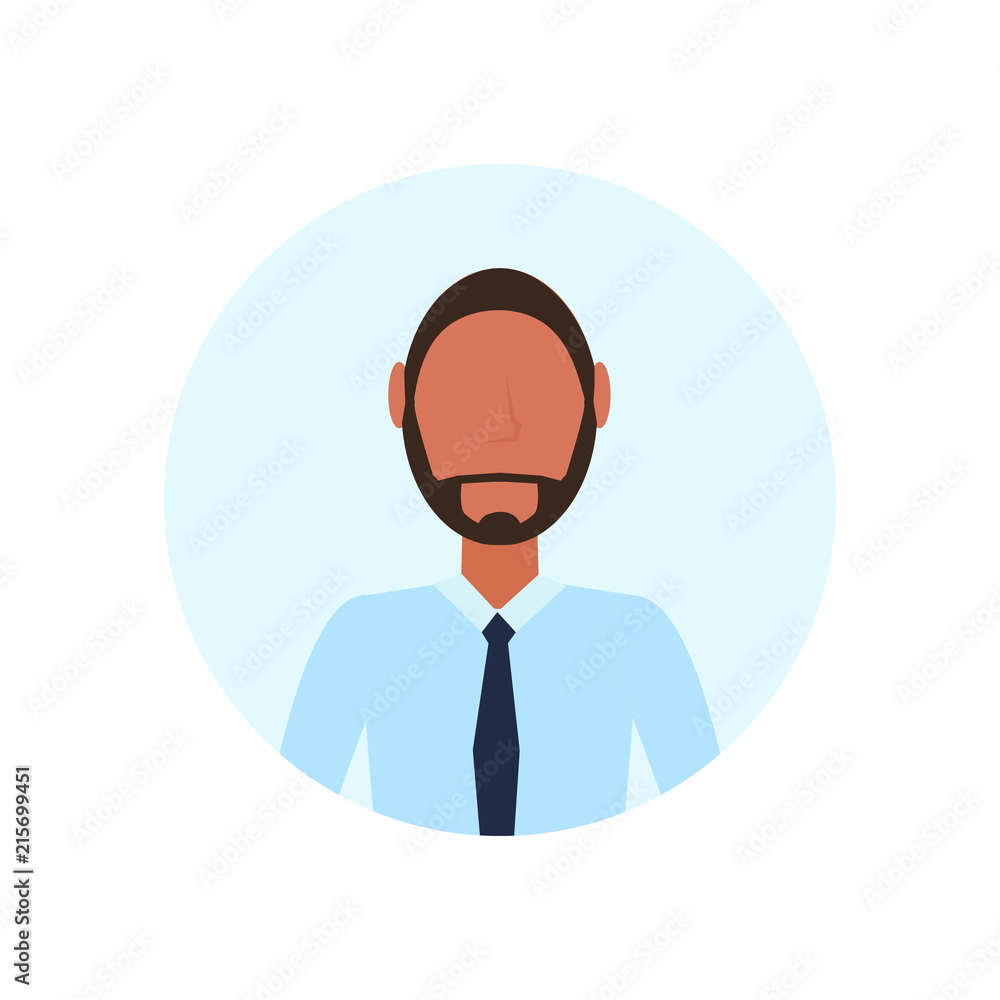 african american man avatar isolated faceless beard male cartoon character portrait flat vector illustration african american man avatar isolated faceless beard male cartoon character portrait flat vector illustration