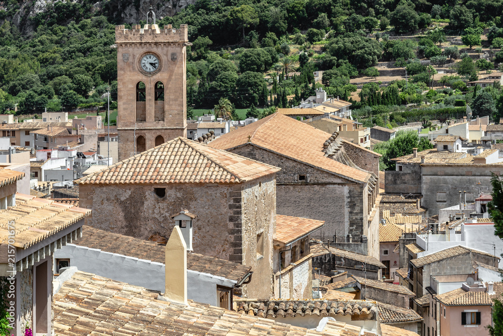 Obraz premium Altstadt von Pollensa in Mallorca