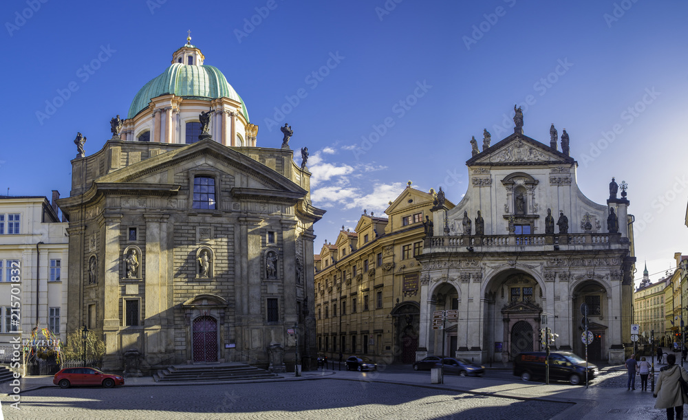 Fototapeta premium St. Francis Of Assissi Church in Prague