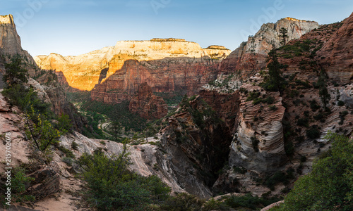 Hiking the Observation Point  Zion National Park  USA