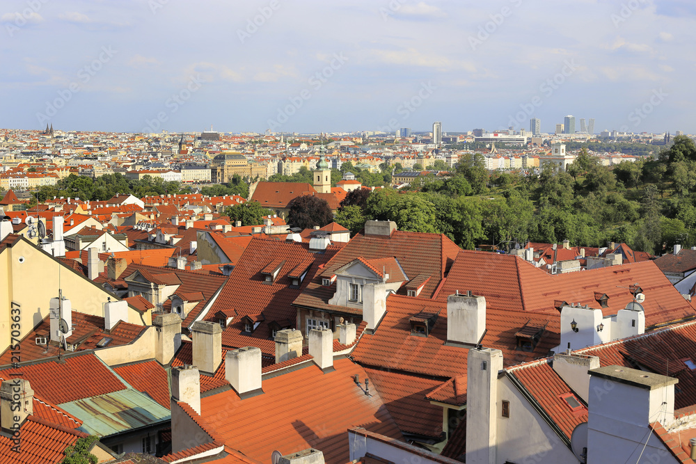 Beautiful view of Prague