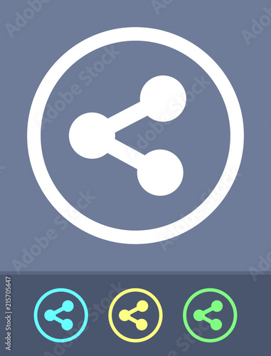 Share - Simple Buttons