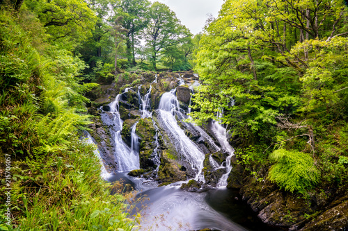 Swallow Falls water fall North Wales