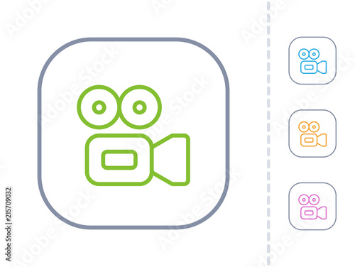 Movie Camera - Simple Icons