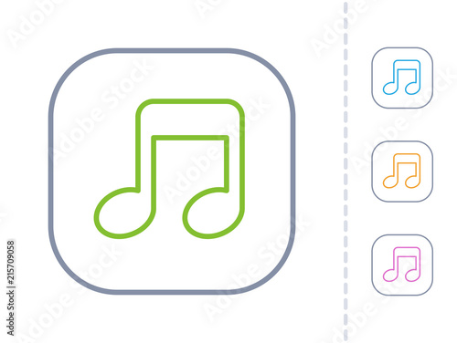 Music Note - Simple Icons