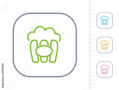 Popcorn - Simple Icons