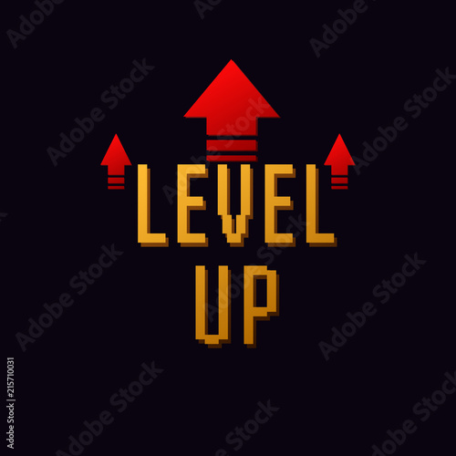 lvl up new level logo