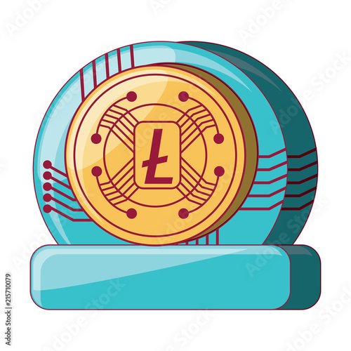 litecoin emblem design