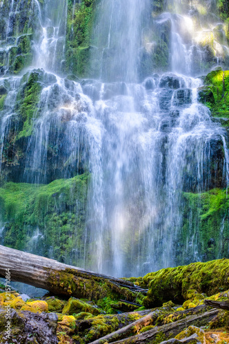 Cascading Water at Proxy Falls