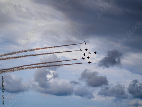 Red Arrows at Scotland National Airshow 2018