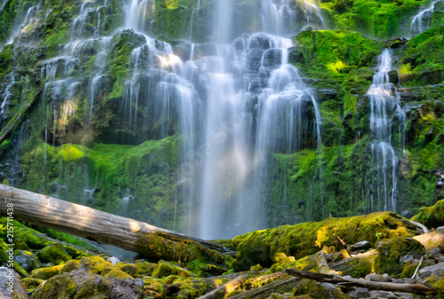 Cascading Water at Proxy Falls