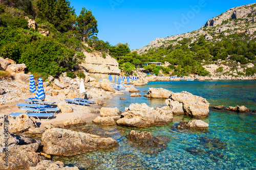 Quadro em tela Anthony Quinn Bay, Rhodes island