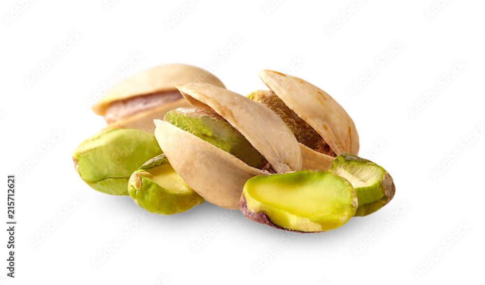 Pistachio in closeup Pistachio in closeup