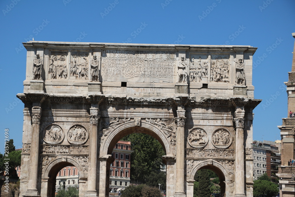 The Arco di Costantino in Rome Italy 