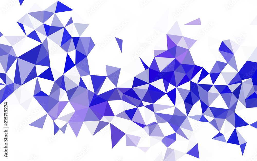 Light Blue, Yellow vector polygonal template. Light Blue, Yellow vector polygonal template.