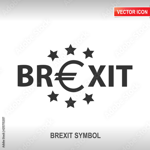 Brexit symbol vector icon