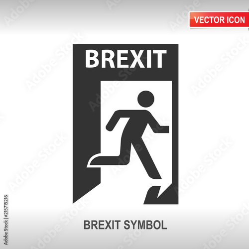 Brexit symbol vector icon