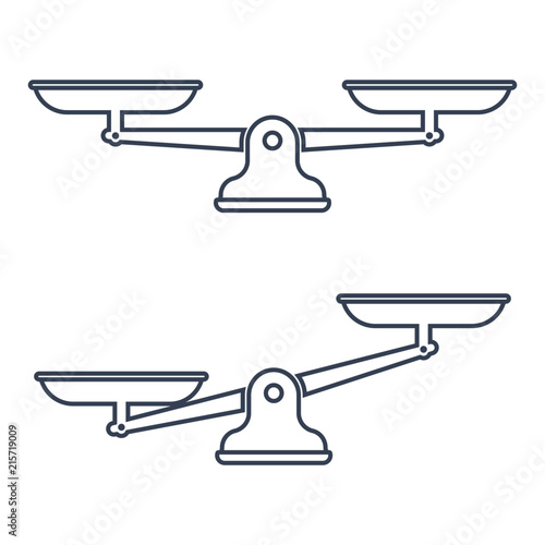 Libra isolated on white background
