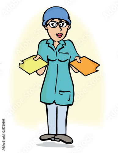 Trabajadora enfermera