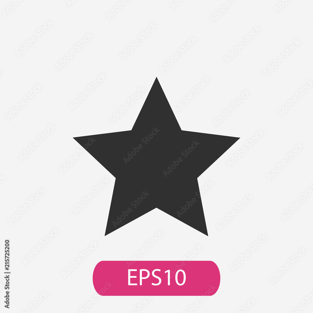 Star Vector Icon Star Vector Icon