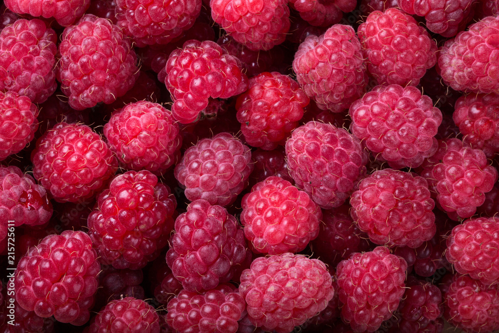 Ripe raspberry background Ripe raspberry background
