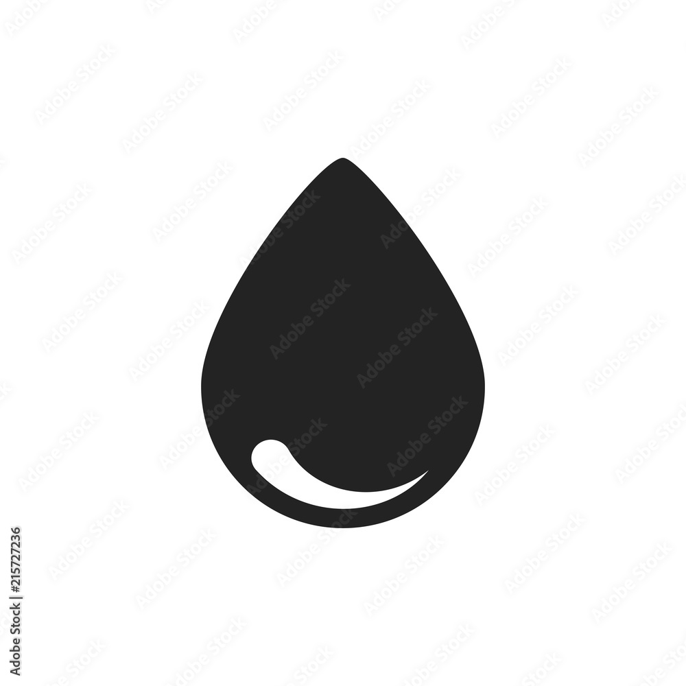 Oil drop Vector Icon Oil drop Vector Icon