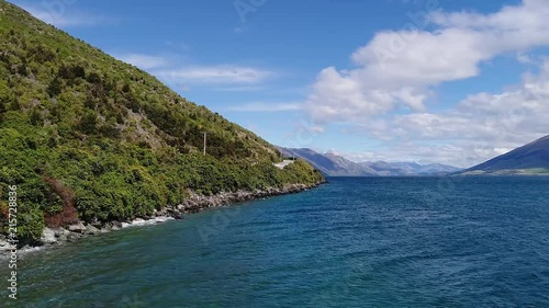 Wallpaper Mural A view along the coastline in New Zealand. Shevelev. Torontodigital.ca