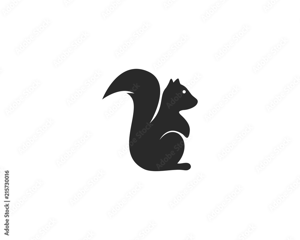 Fototapeta premium squirrel logo