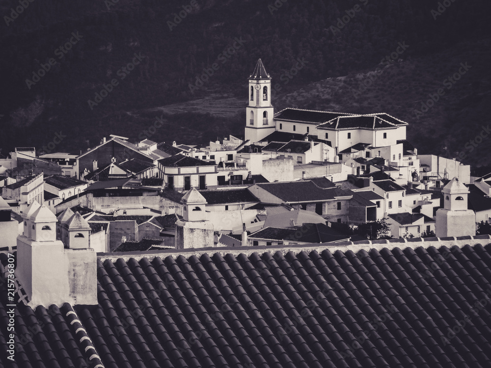 Tolox. Beautiful Village of Malaga. Andalusia. Spain