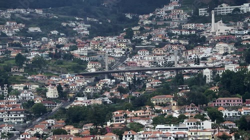 Wallpaper Mural Funchal Bridge, Madeira. View from the Sea. Torontodigital.ca