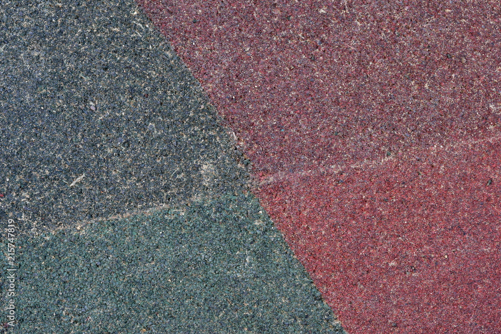 Obraz premium seam compound coating from rubber crumbs of different colors on the playground