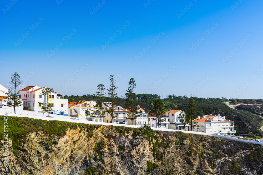 Modern small beach town in Portugal.